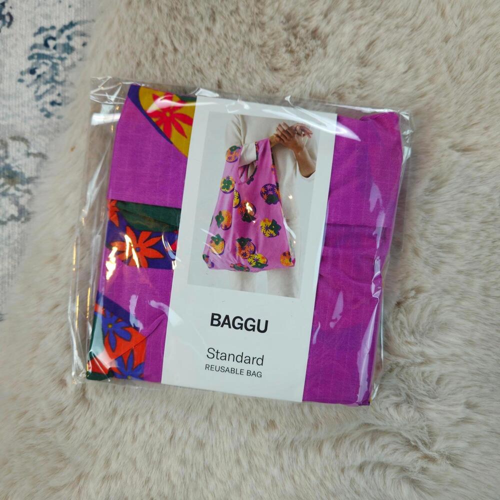 Baggu Persimmon Standard Reusable Bag Nylon
